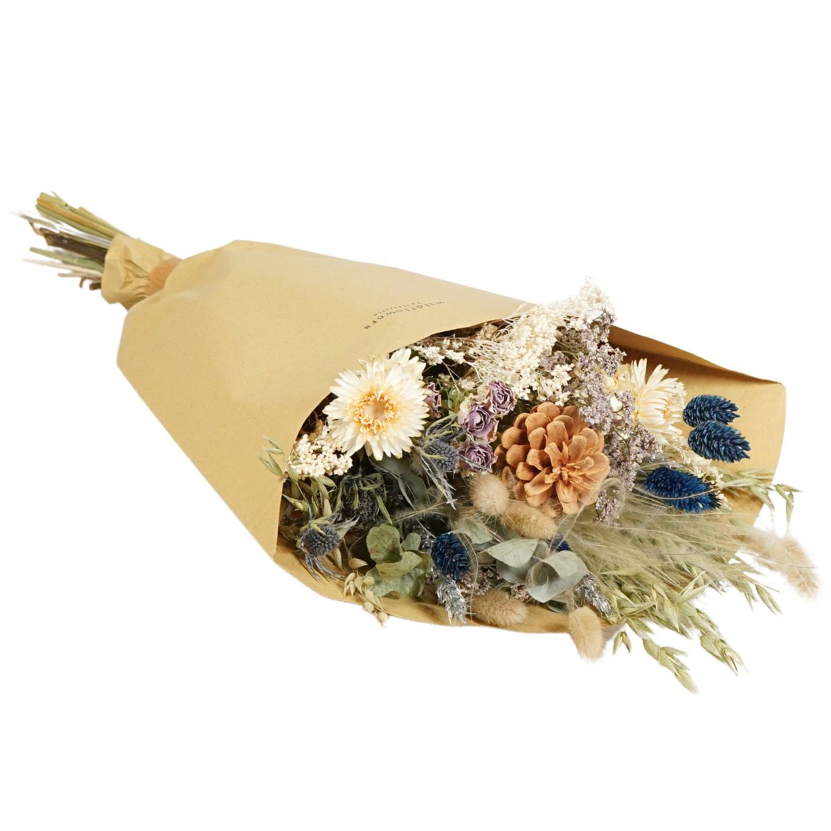 Field Bouquet — Silver Frost fra Wildflowers by Floriëtte – 60 cm