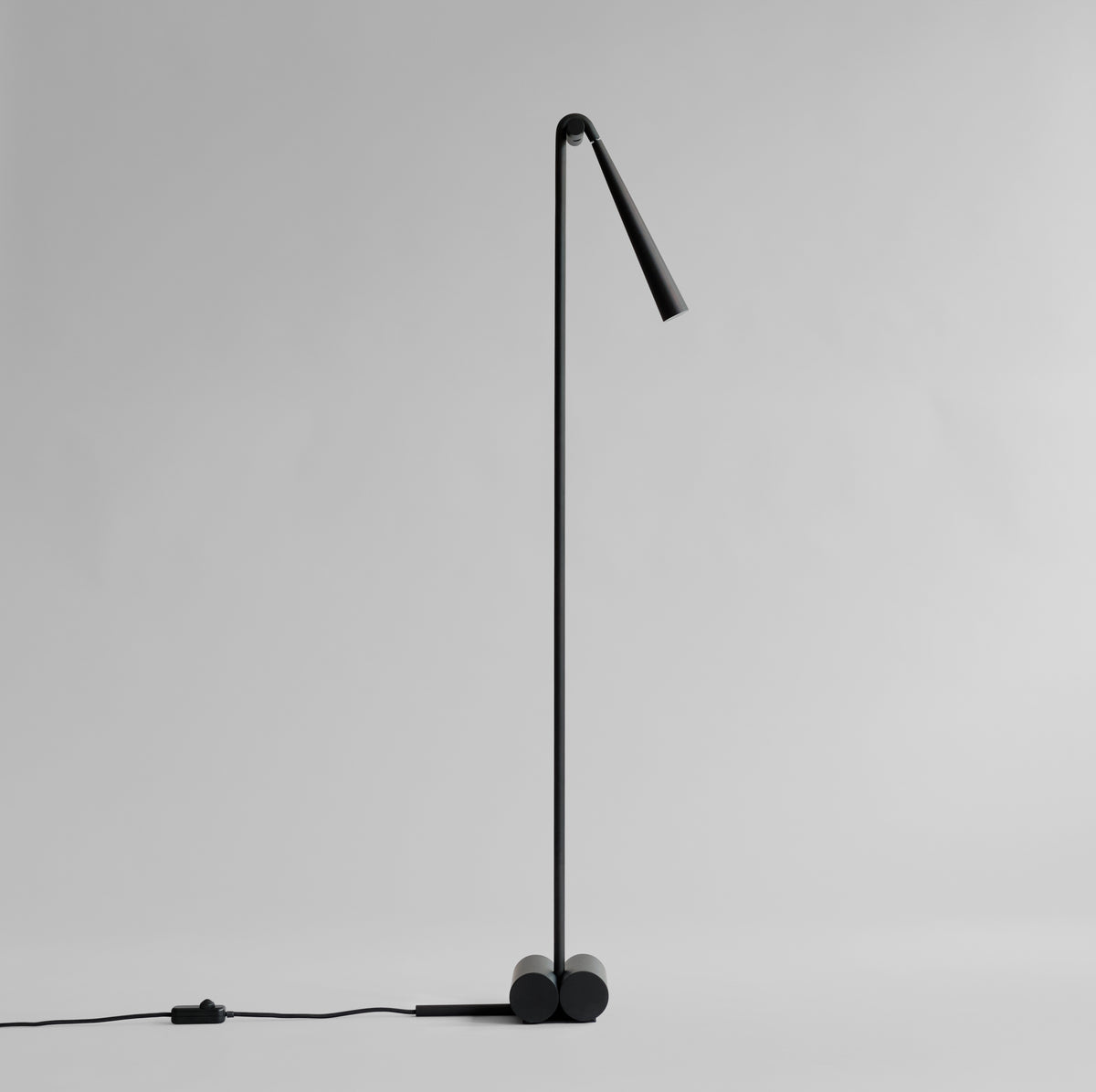 Snake Floor Lamp – Burned Black