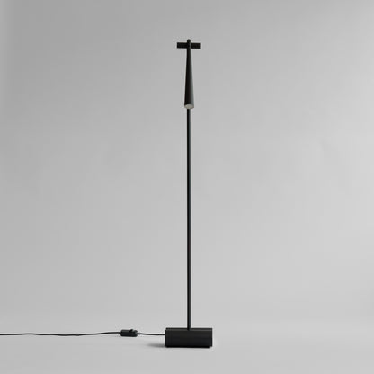 Snake Floor Lamp – Burned Black