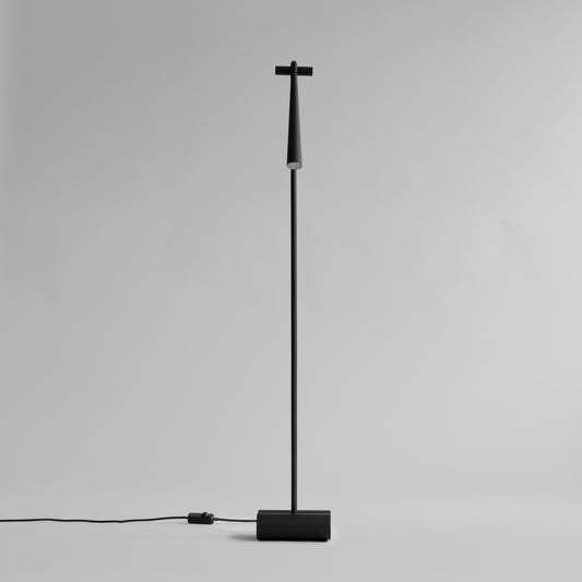 Snake Floor Lamp – Burned Black