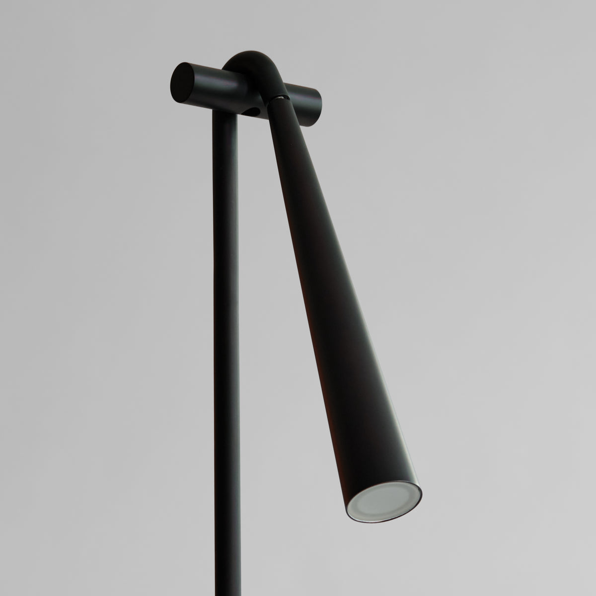 Snake Floor Lamp – Burned Black