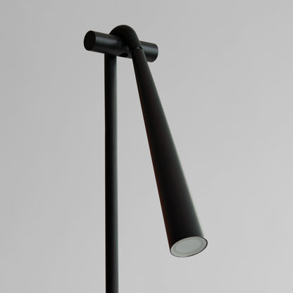 Snake Floor Lamp – Burned Black