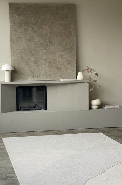 Rose Wool Rug fra Studio Femme Home – miljøbillede