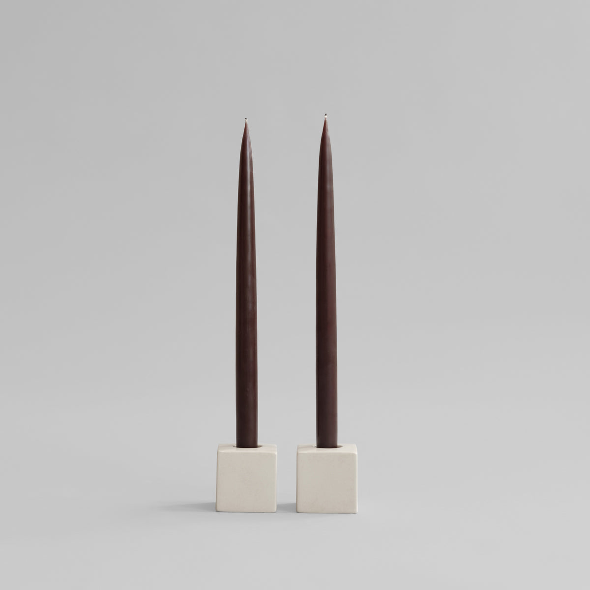 Cube Candle Holder – High Glazed Birch fra 101 Copenhagen