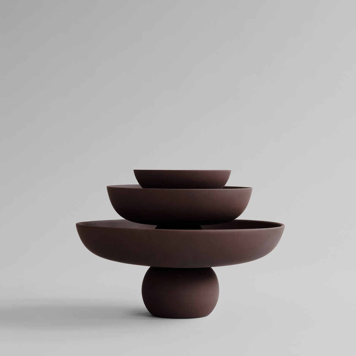 Baburu Bowl Mini – Chocolate Brown fra 101 Copenhagen – alternativ visning