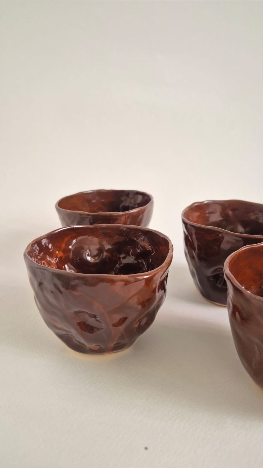 Flere Cocoa Cups fra NIWA med synlige variationer i form; sælges enkeltvis